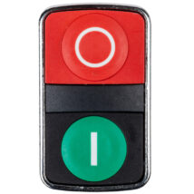 Przycisk sterowniczy 22mm podwójny czerwony/zielony z samopowrotem 1Z 1R XB4BL73415