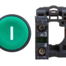 Przycisk sterowniczy 22mm zielony 1Z z samopowrotem XB5AA3311