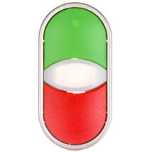 Przycisk sterowniczy podwójny 22mm czerwony/zielony 2Z z samopowrotem SP22-2KL-20Z/C