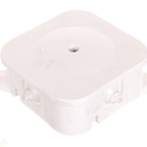 Puszka hermetyczna n/t 86x86x35 z zaciskiem 4×2,5mm2 IP42 biała 0213-00