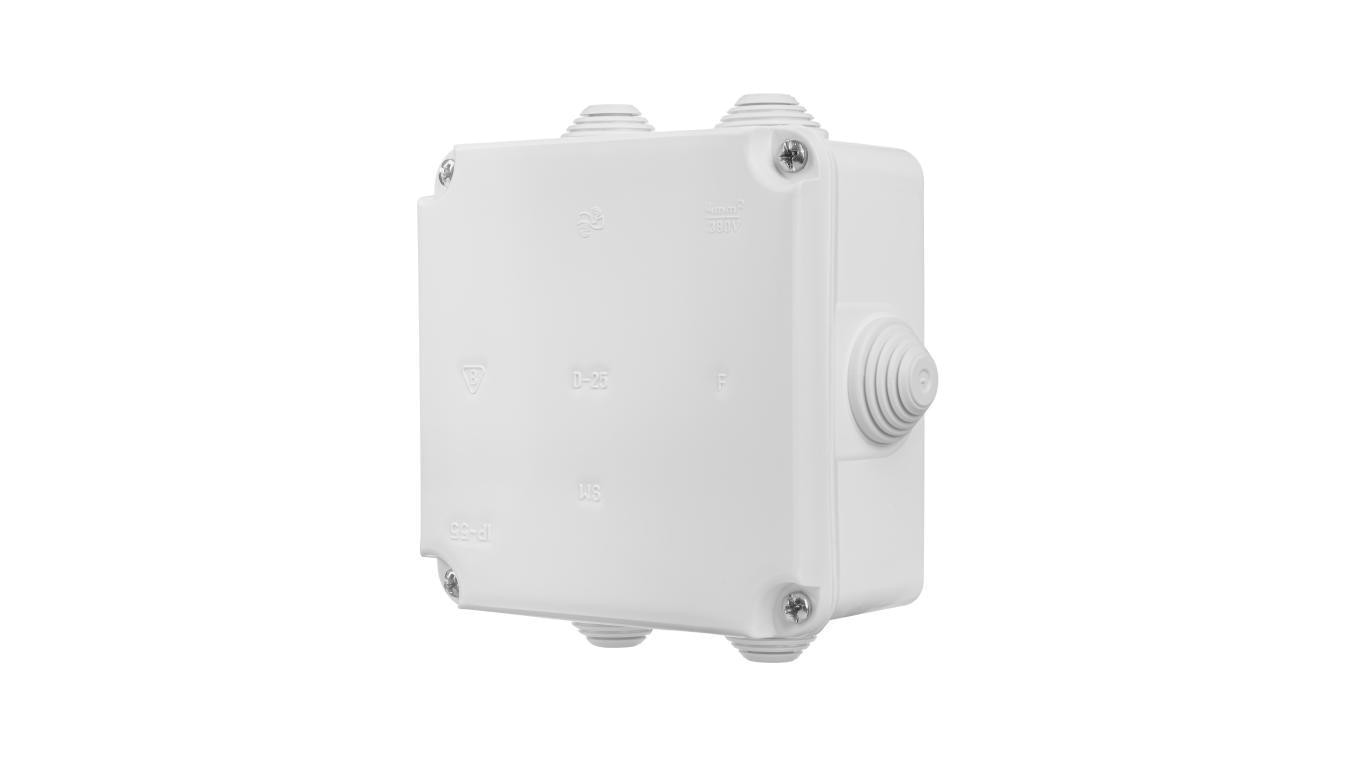 Puszka hermetyczna n/t PK-2 108x108x58mm pusta IP55 biała 0222-00