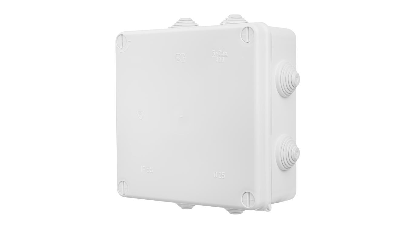 Puszka hermetyczna n/t PK-7 167x167x75mm pusta IP55 biała 0238-01