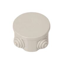 Puszka natynkowa 65x35mm tworzywo IP44 szara OL20001