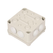 Puszka natynkowa LIGHT 108x108x64 7xM25 IP66/67 szara EV-111