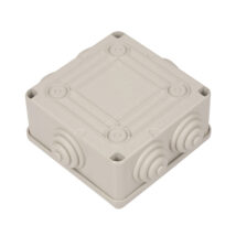 Puszka n/t 100x100x50 tworzywo IP55 szara GW44004