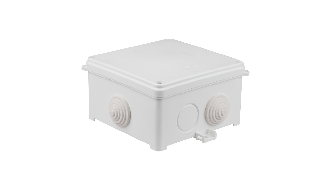 Puszka n/t hermetyczna pusta 118x118x68mm IP55 biała N110x110 35130206