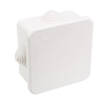 FAST-BOX Puszka hermetyczna n/t 80x80x42mm pusta IP55 biała 0242-00