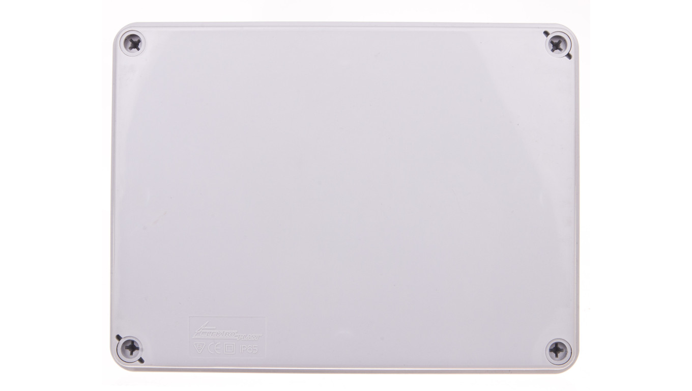 Puszka n/t hermetyczna pusta z osłabieniami 198x148x67 IP65 szara PH-3C.2 28.302