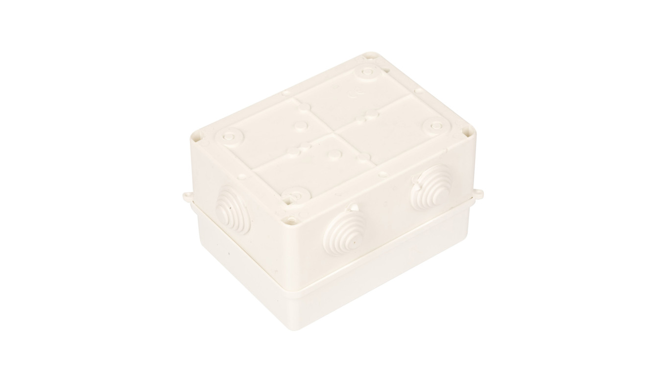 Puszka hermetyczna n/t PK-6 158x118x95mm z zaciskiem 4x16mm2 IP55 biała 0228-00