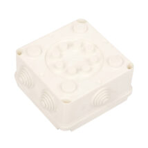 Puszka hermetyczna n/t PK-2 118x118x60mm z zaciskiem 5x4mm2 IP55 biała 0221-00