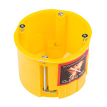 Puszka podtynkowa 60mm regips głęboka niepalna żółta PK-60 0220-0N /40szt/