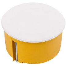 Puszka podtynkowa 70mm regips żółta z pokrywą PO-70F 0204-0N /40szt/