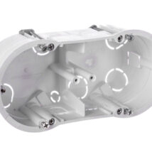 Puszka podtynkowa podwójna 60mm regips biała PKw-2 13.70 /5szt./