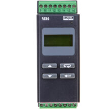 Regulator temperatury na szynę wejście PT100 0-250st.C wyjście główne przekaźnikowe wyjście alarmowe 2 przekaźniki zasilanie 230