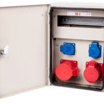 Rozdzielnica budowlana 11 modułów 16A/5P + 32A/5P + 2 X 2P+Z 230V IP54 RB-3