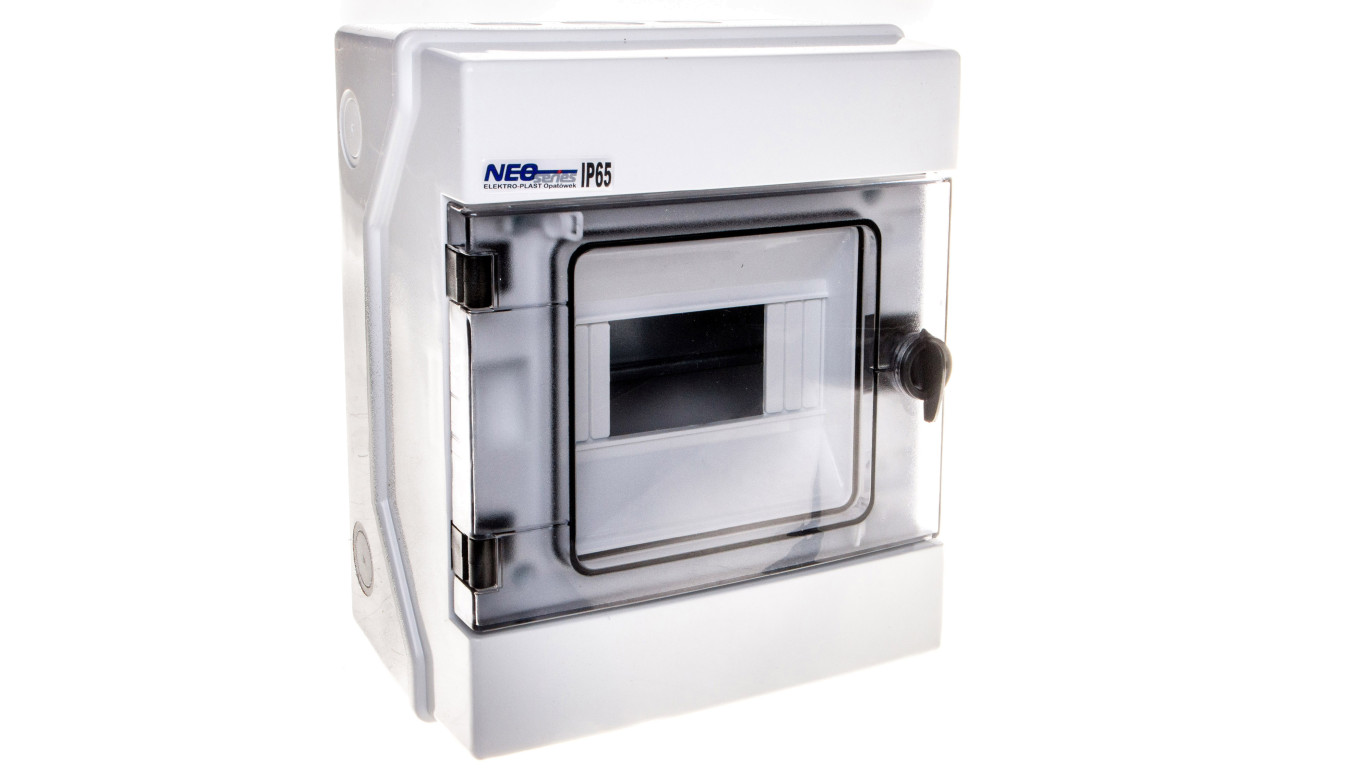 Rozdzielnica hermetyczna modułowa (500V AC ,1000V DC) 1x6 natynkowa IP65 RH-6 36.6