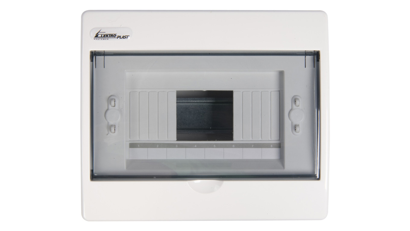 Rozdzielnica modułowa 1x8 natynkowa IP40 RN-8 FALA 7.2