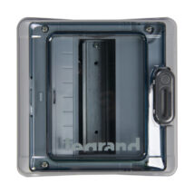 Rozdzielnica modułowa RN65 1×8 natynkowa IK09 IP65 drzwi transparentne (bez PE/N) 601938