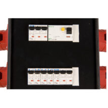 Rozdzielnica przenośna SŁUPSK 2x32A/5P 2x5P/2xB16 4xGS/4xB16 FI 9474590W