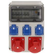 Rozdzielnica stacjonarna ADAMÓW 32A/5P 16A/5PxC16 3xGSx3xC16 FI40/4/0,03 IP44 9036510W