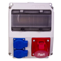 Rozdzielnica stacjonarna LUBLIN 16A/5P 2xGS bez zabezpieczeń IP44 9035003W