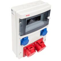 Rozdzielnica stacjonarna STAR 32A/5P 16A/5P 2xGS bez zabezpieczeń IP44 9016830W