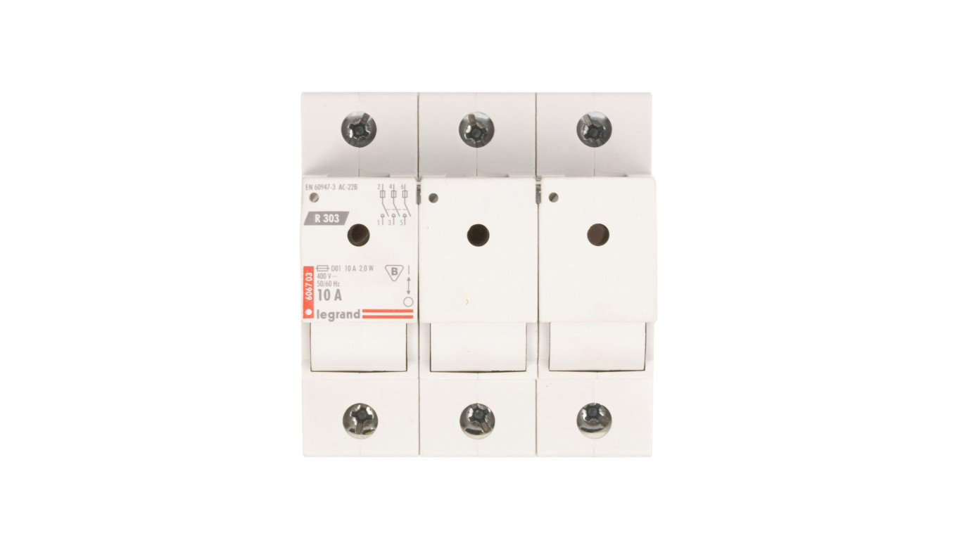 Rozłącznik bezpiecznikowy 3P 10A D01 R303 606703