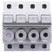 Rozłącznik bezpiecznikowy cylindryczny 4P 10x38mm L95400