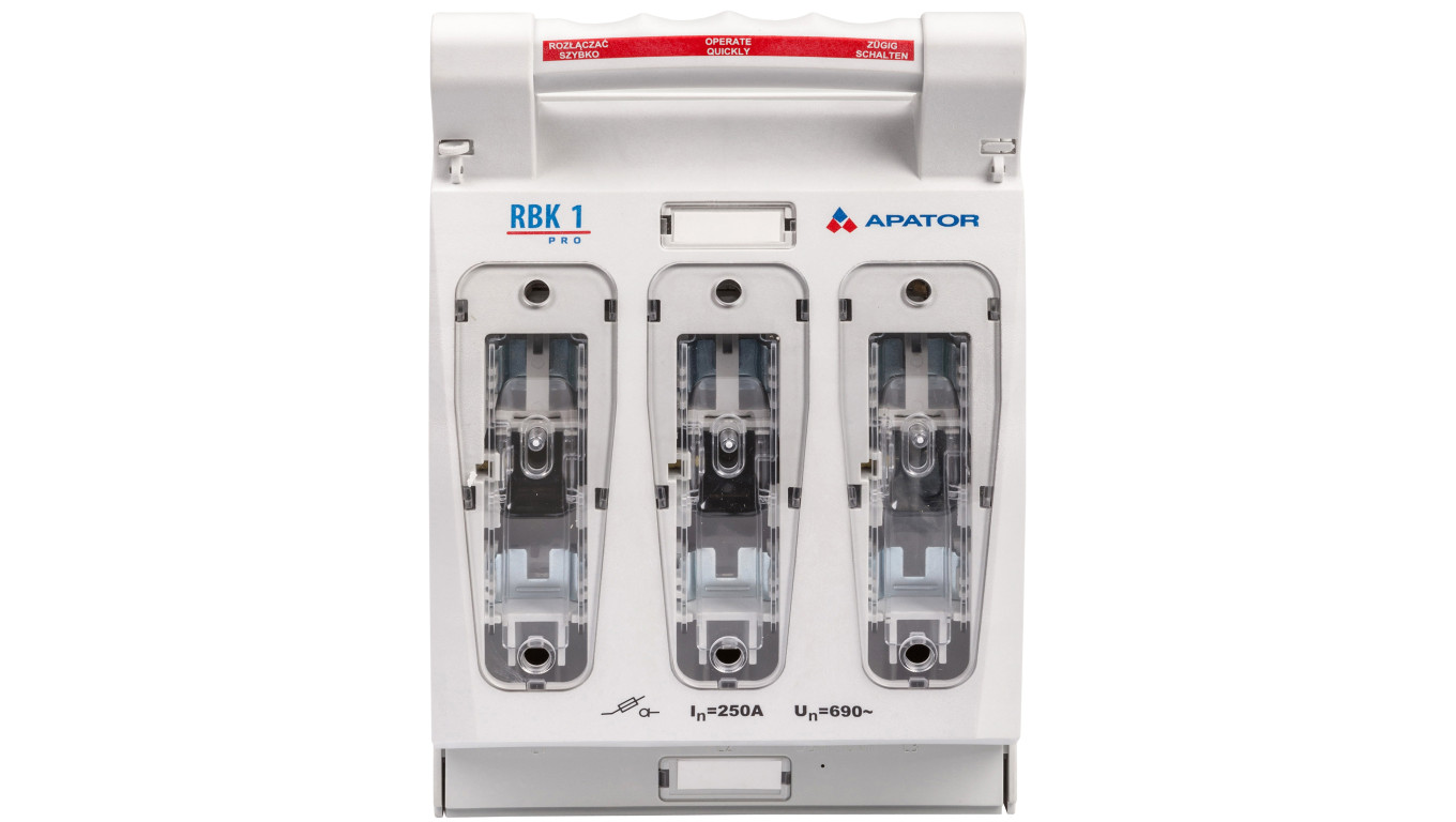 Rozłącznik izolacyjny bezpiecznikowy 250A RBK 1 pro-SD 60 /zaciski mostkowe 35-120mm2/ 63-811750-021