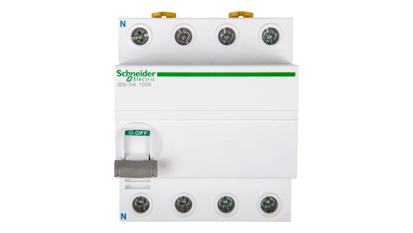 Rozłącznik modułowy 100A 4P iSW-NA (możliwy wyzwalacz) A9S70790