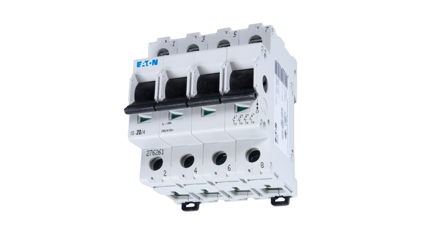 Rozłącznik modułowy 20A 4P IS-20/4 276261