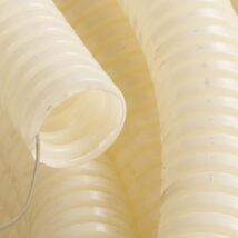 Rura karbowana z pilotem 25mm kolor naturalny 750N FK15/25F DX16325R /75m/