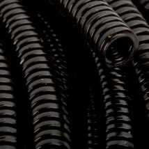 Rura ochronna karbowana WTE 7 czarna E03DK-09070100100 /50m/