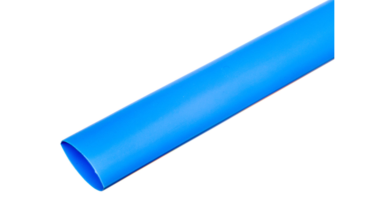 Rura termokurczliwa cienkościenna, odcinki 1m, CR 12,7/6,4 niebieska, 427562 /50szt./