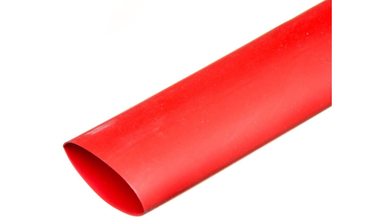 Rura termokurczliwa cienkościenna, odcinki 1m, CR 19,1/9,5 czerwona, 427574 /50szt./