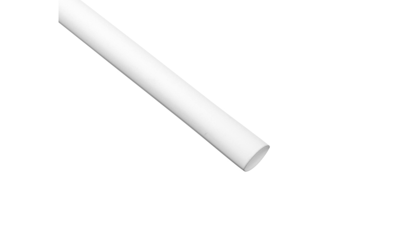 Rura termokurczliwa cienkościenna, odcinki 1m, CR 6,4/3,2 biała, 427549 /50szt./