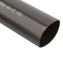 Rura termokurczliwa pogrubiana z klejem, czarna, SRH2 40-12 1000mm, 127423