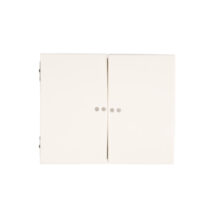 SISTENA LIFE Klawisz podwójny z podświetleniem arctic 771079