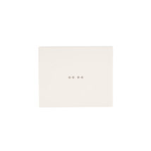 SISTENA LIFE Klawisz pojedynczy z podświetleniem arctic 771034