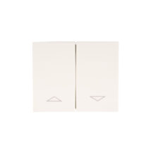 SISTENA LIFE Klawisz żaluzjowy podwójny arctic 777014