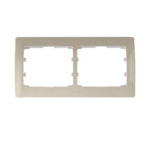 SISTENA LIFE Ramka podwójna pozioma arctic 771002