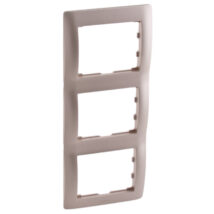 SISTENA LIFE Ramka potrójna pionowa titan 771407