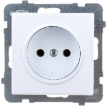 SONATA Gniazdo pojedyncze b/u białe GP-1R/m/00