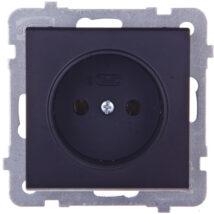 SONATA Gniazdo pojedyncze b/u czarny metalik GP-1R/m/33