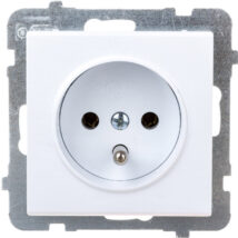 SONATA Gniazdo pojedyncze z/u białe GP-1RZ/m/00