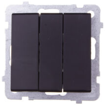 SONATA Łącznik potrójny czarny metalik ŁP-13R/m/33