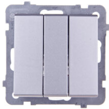 SONATA Łącznik potrójny srebro mat ŁP-13R/m/38