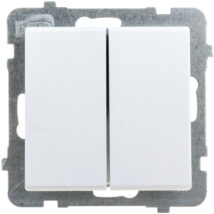 SONATA Łącznik schodowy podwójny biały ŁP-10R/m/00