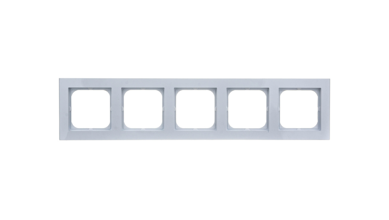 SONATA Ramka pięciokrotna biała R-5R/00