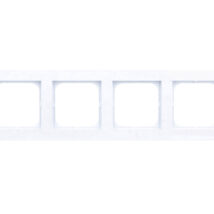 SONATA Ramka poczwórna biała R-4R/00